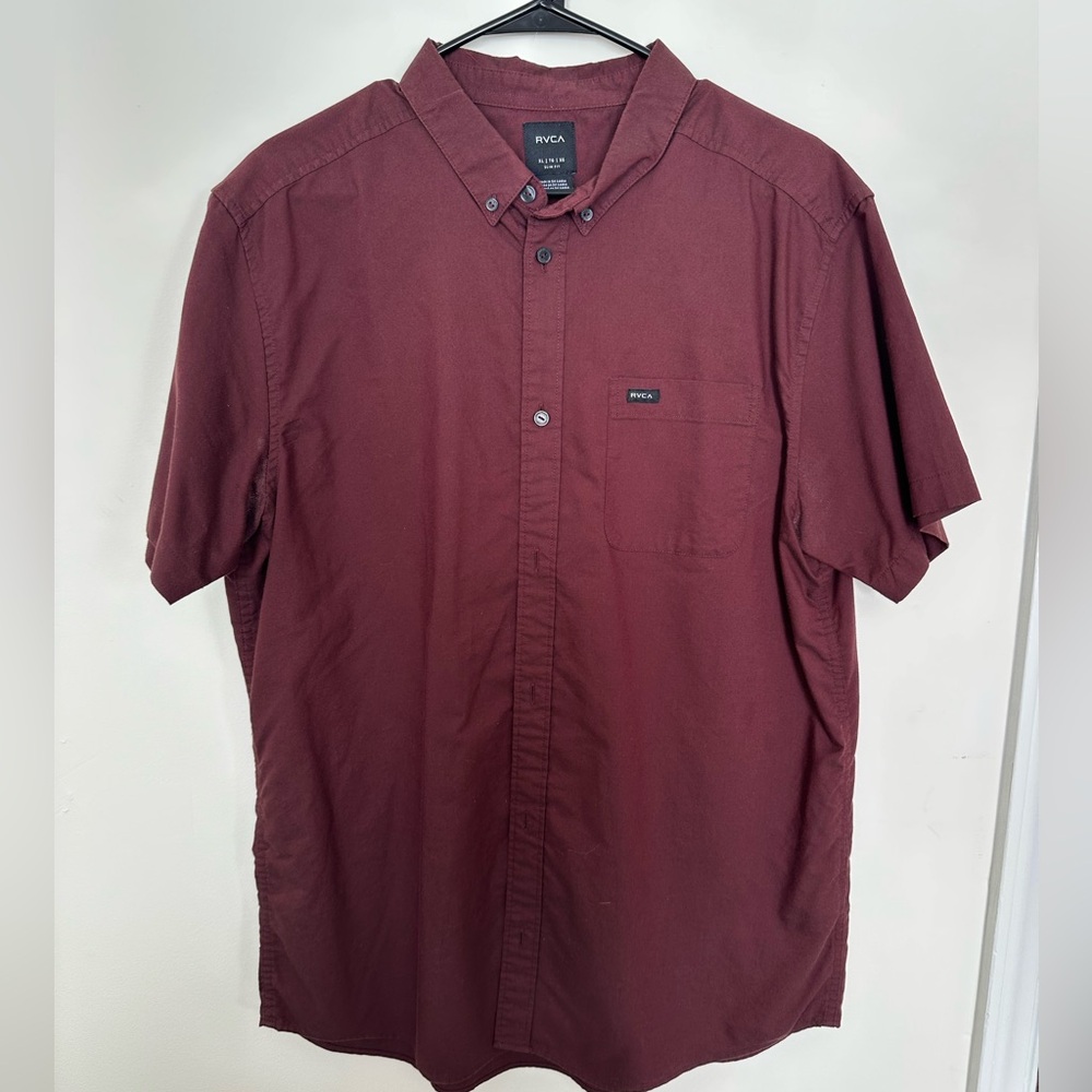 RVCA Button down polo